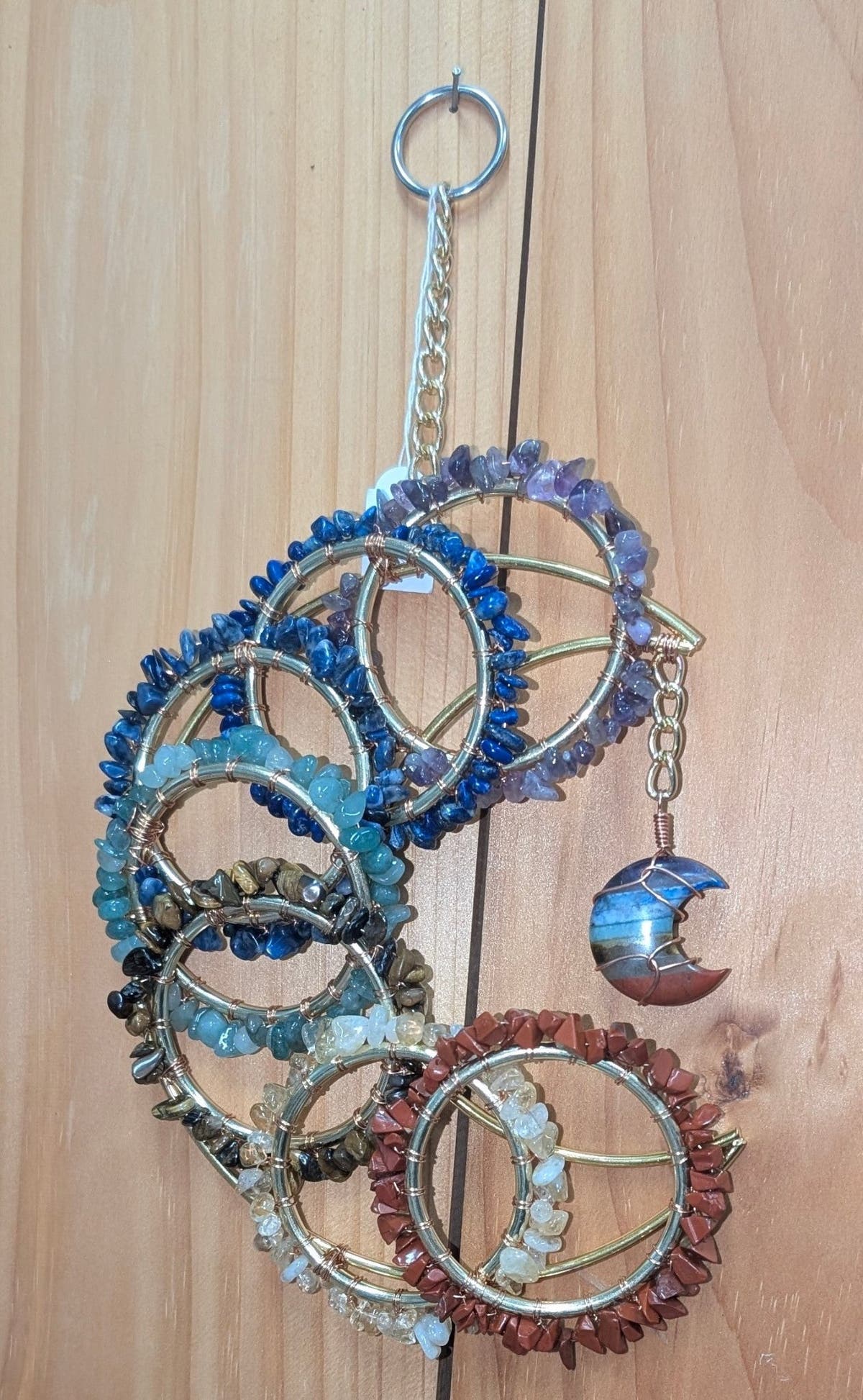 Chakra Moon Suncatcher - The Bookstore