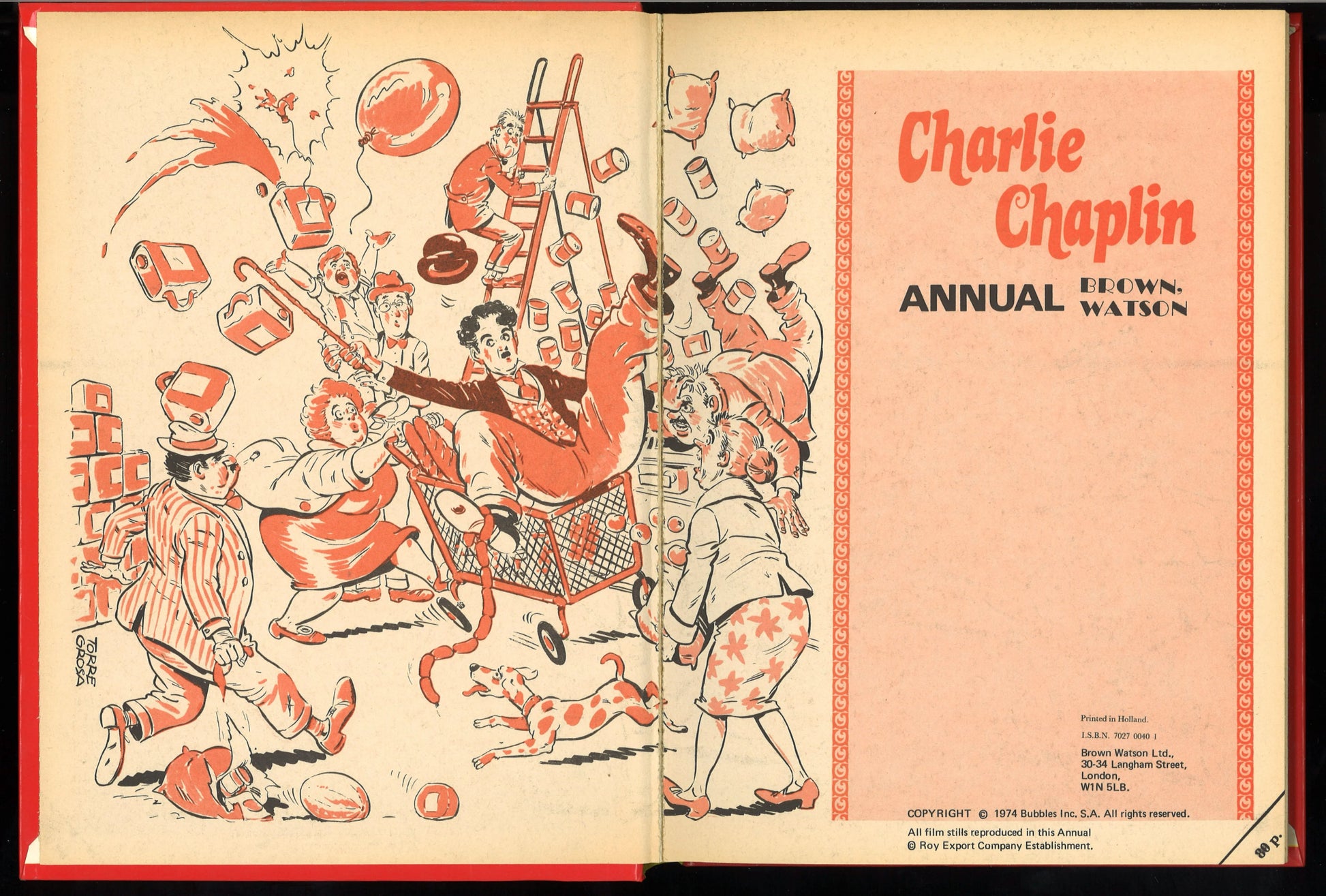 Charlie Chaplin Annual (1974) - The Bookstore