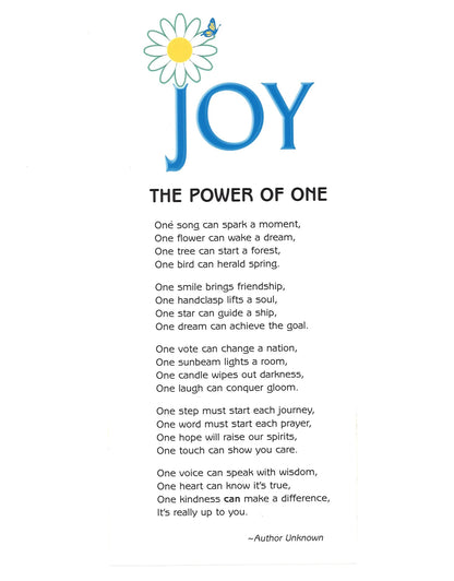 Charting A Course For JOYful Living: Another Treasure Chest of Gems for Your Self - Discovery (Large Print & Signed) - The Bookstore