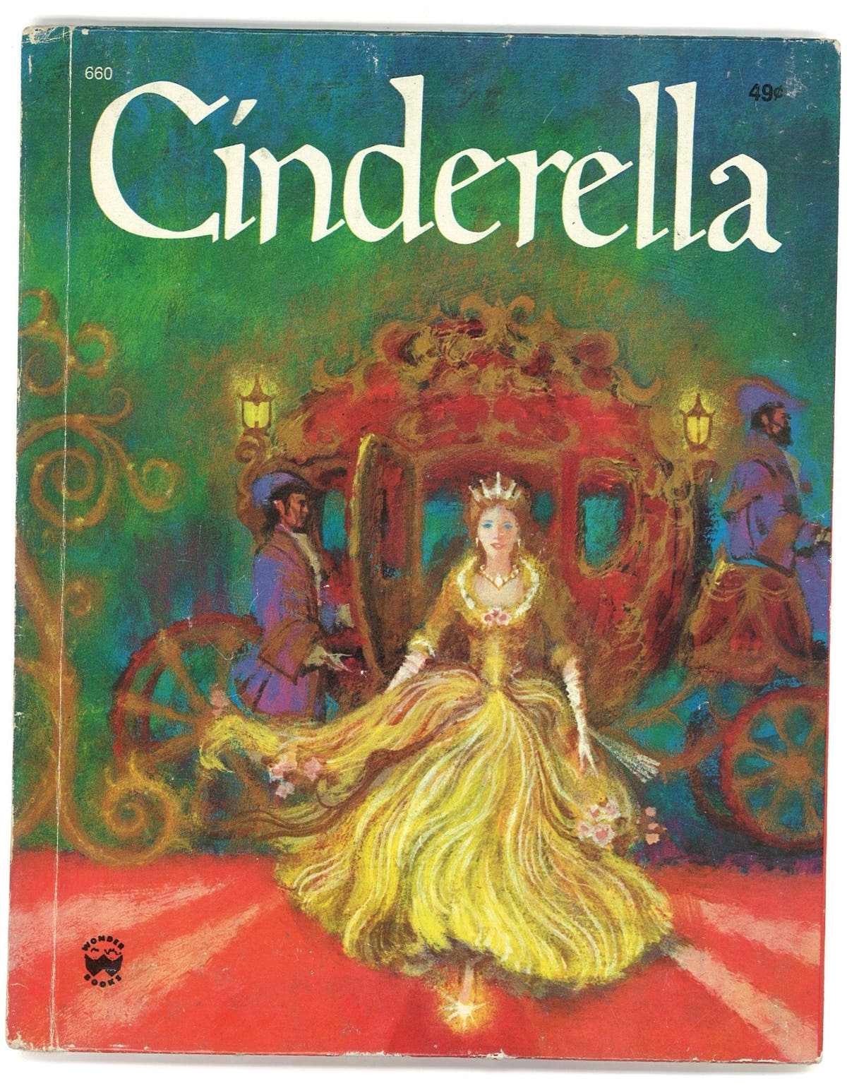 Cinderella, Wonder Books #660 Evelyn Andreas