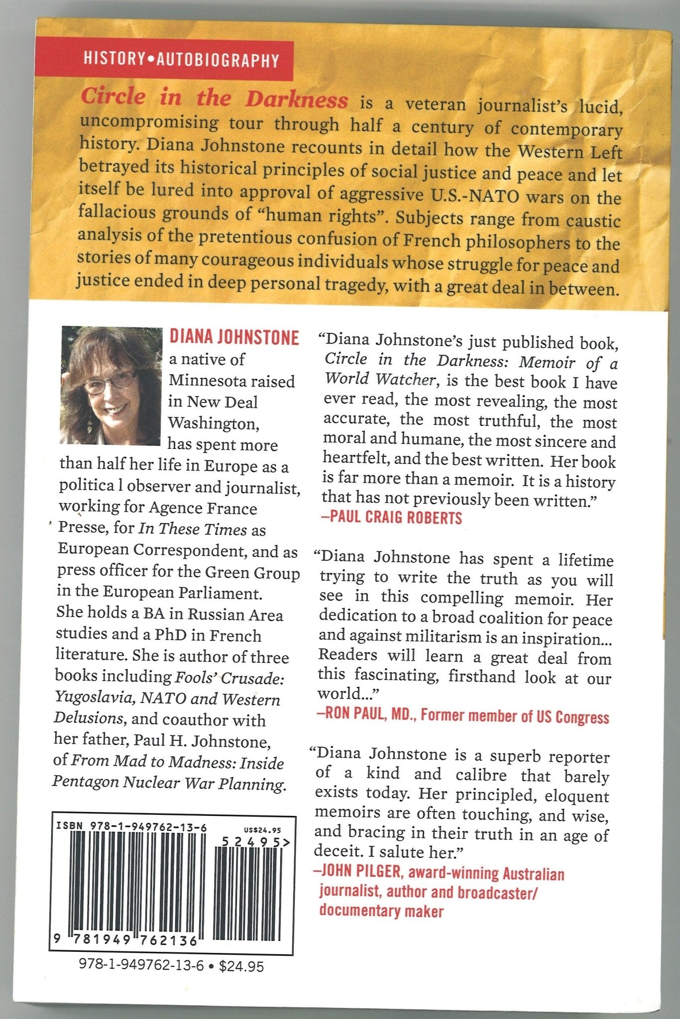 Circle in the Darkness: Memoir of a World Watcher - The Bookstore