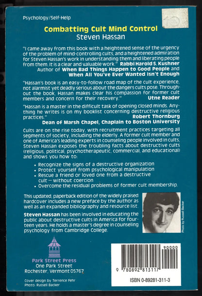 Combatting Cult Mind Control: The 1 Best - selling Guide to Protection, Rescue, and Recovery from Destructive Cults - The Bookstore