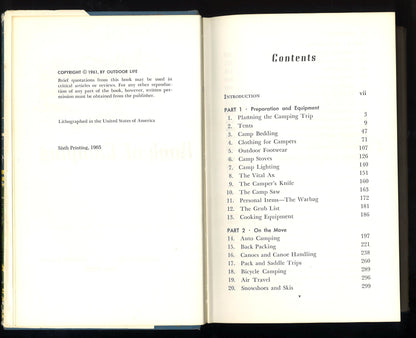 Complete Book of Camping: Includes Full Information on Auto Camping - The Bookstore