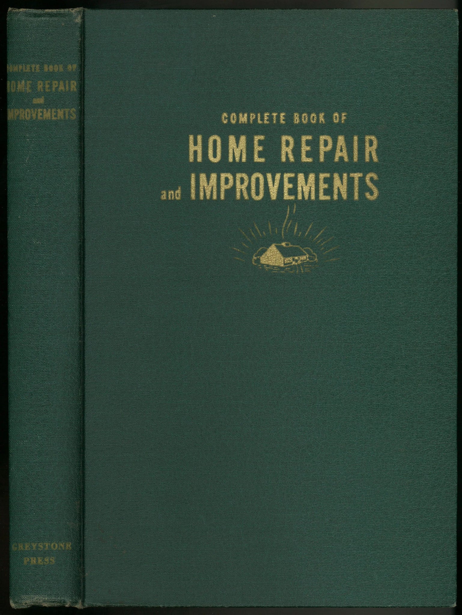 Complete Book of Home Repair and Improvements - Popular Mechanics (1949) Vintage Hardcover - The Bookstore
