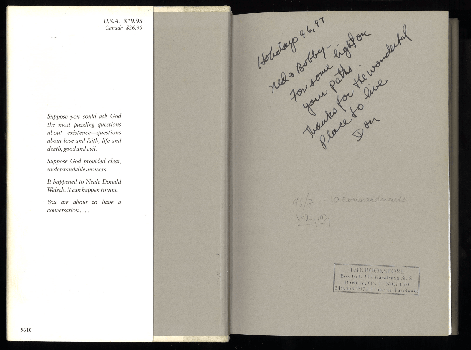Conversations with God (Book 1),Neale Donald Walsch - The Bookstore