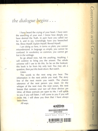Conversations with God (Book 1),Neale Donald Walsch - The Bookstore