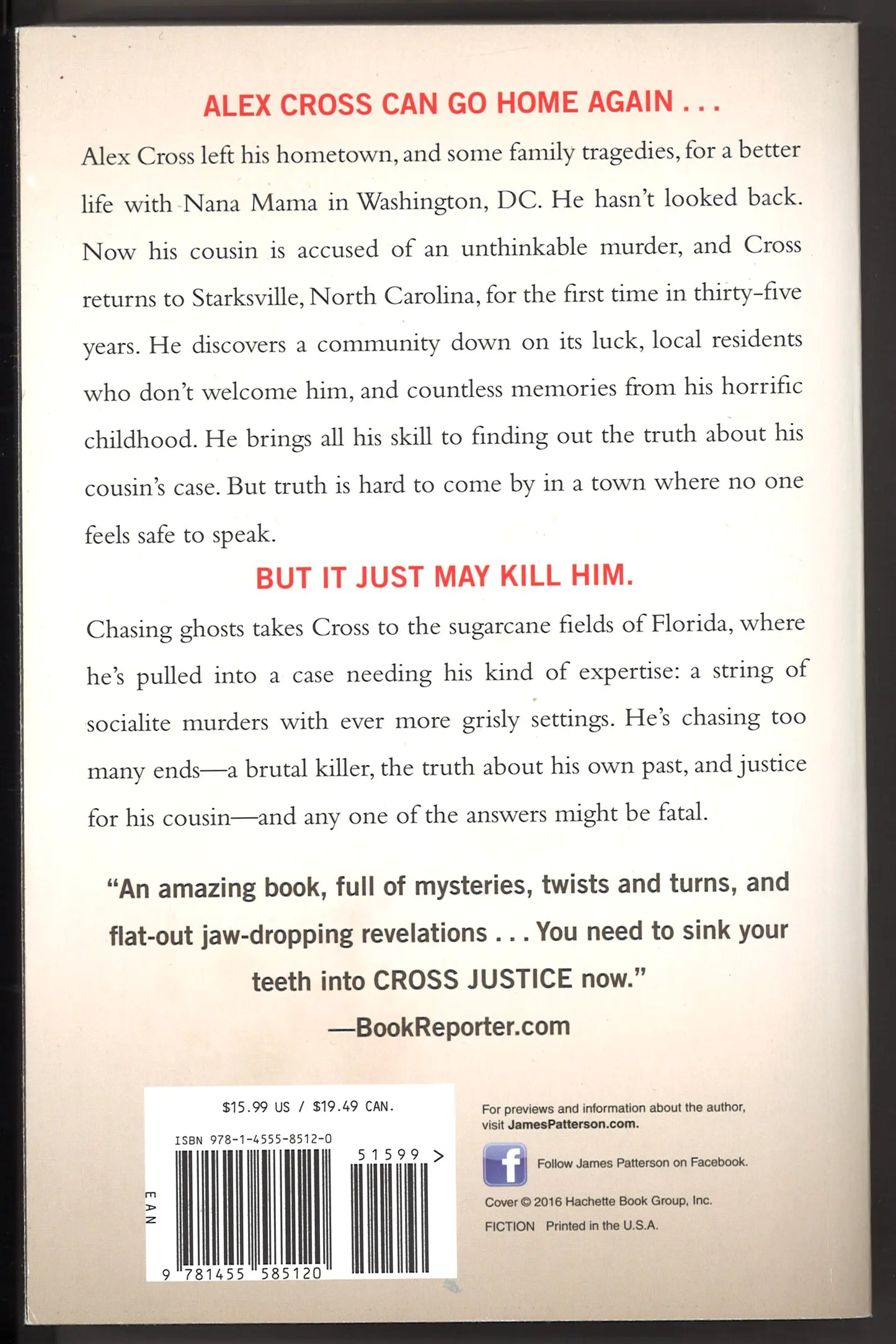 Cross Justice (Alex Cross, 21)