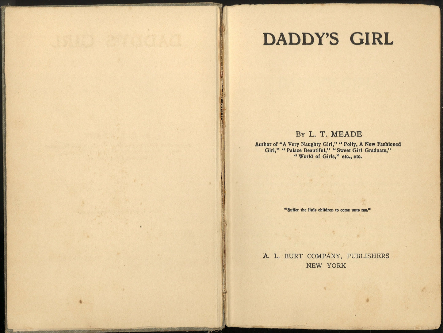 Daddy's Girl - The Bookstore