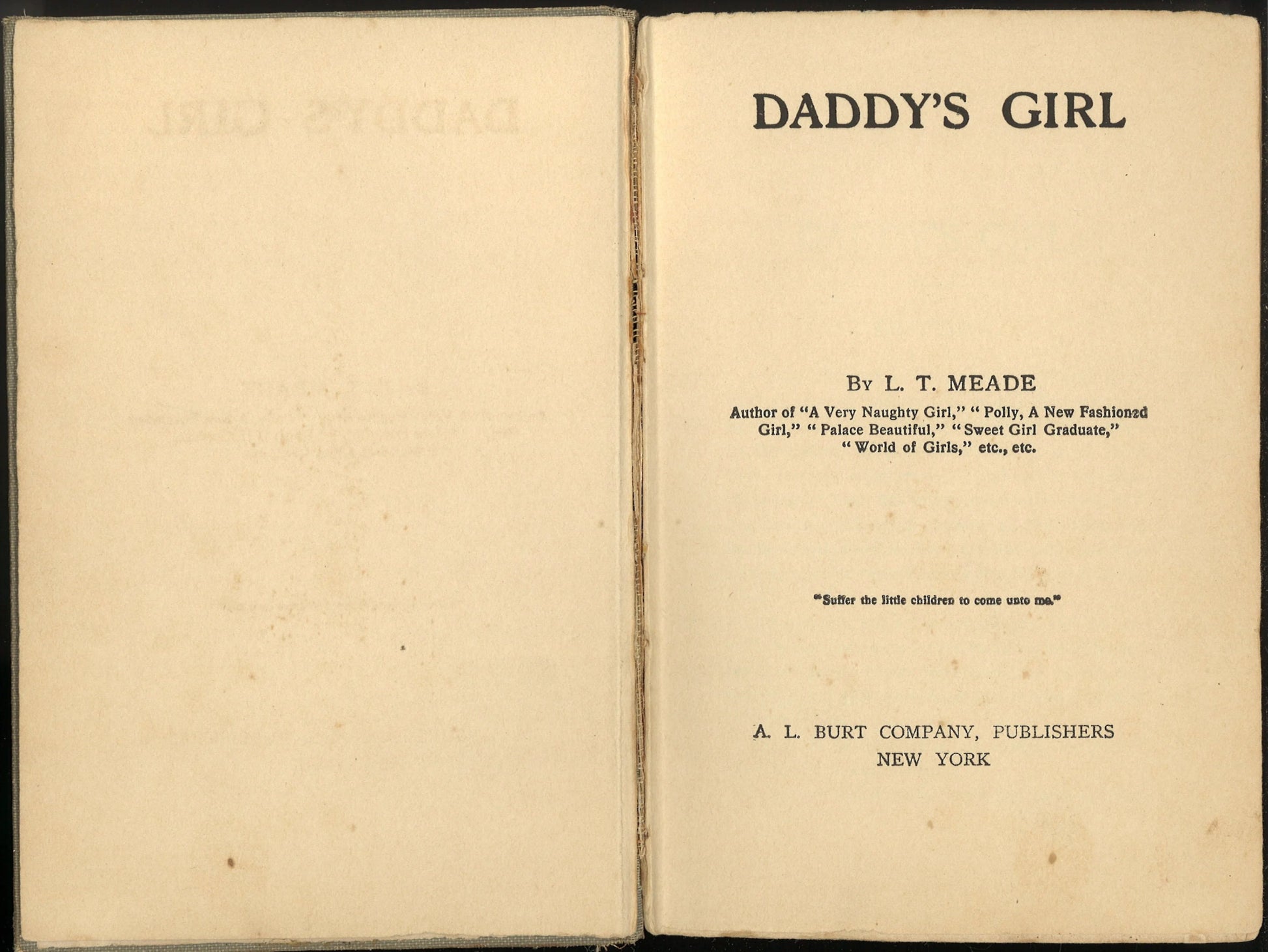 Daddy's Girl - The Bookstore