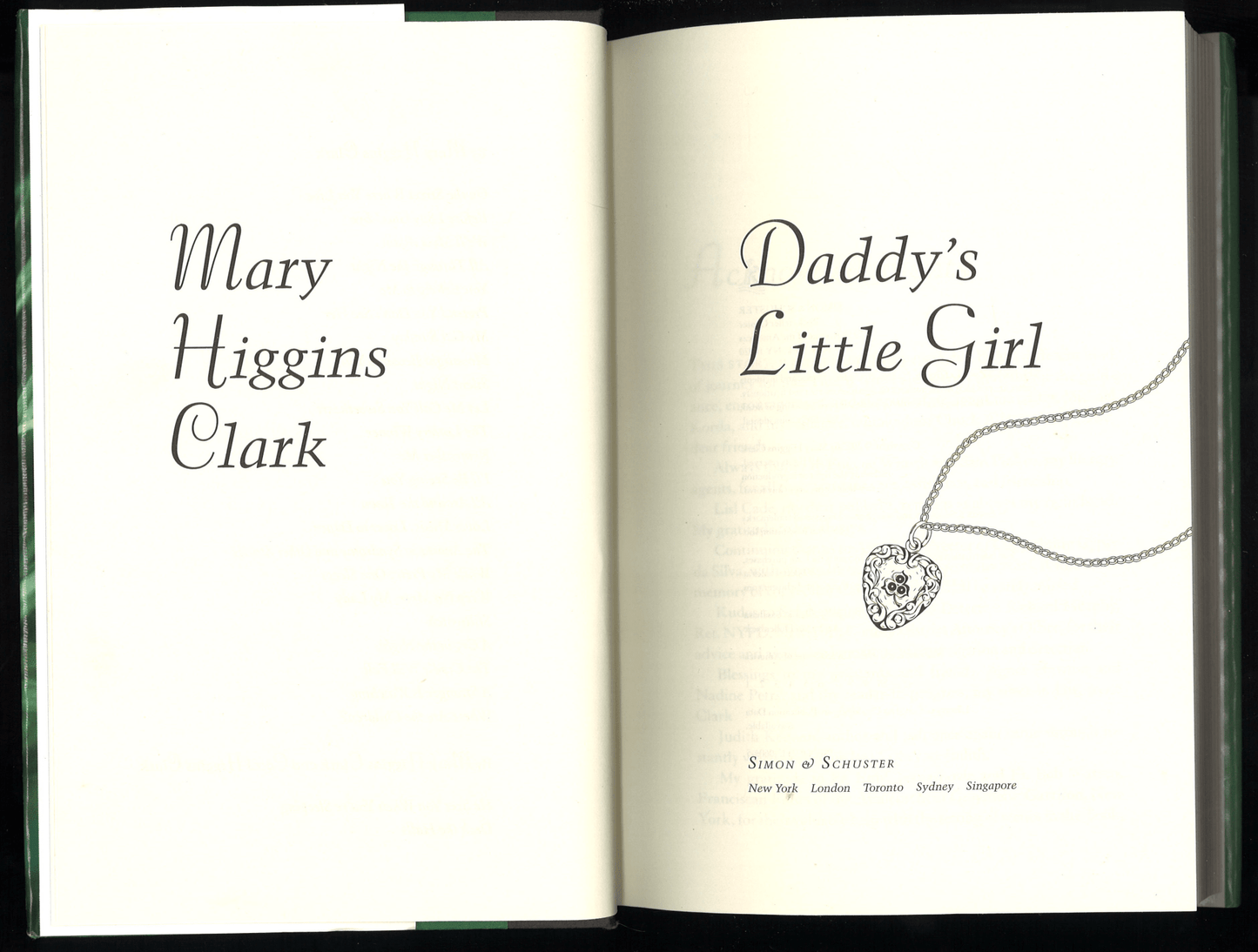 Daddy's Little Girl - The Bookstore