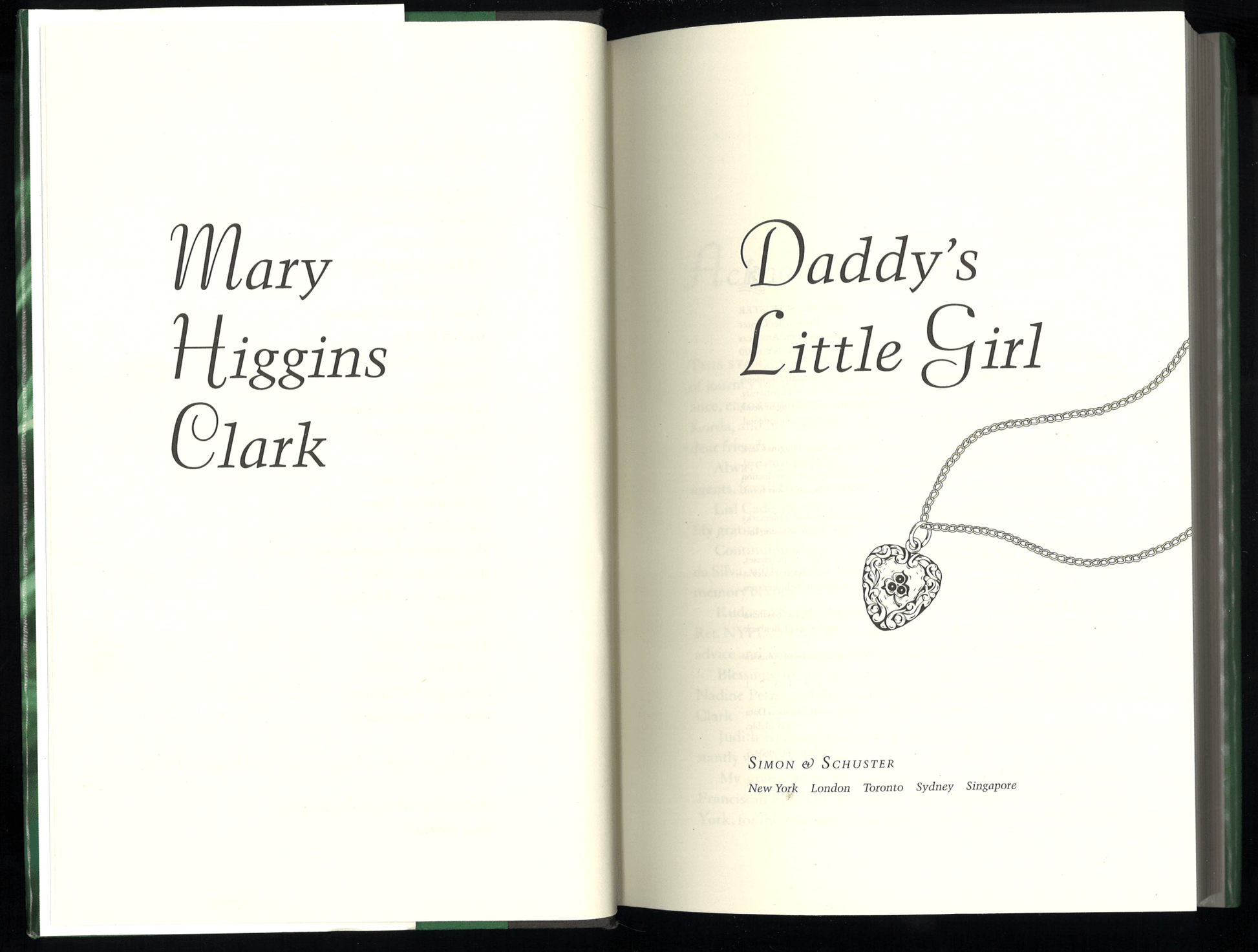 Daddy's Little Girl - The Bookstore
