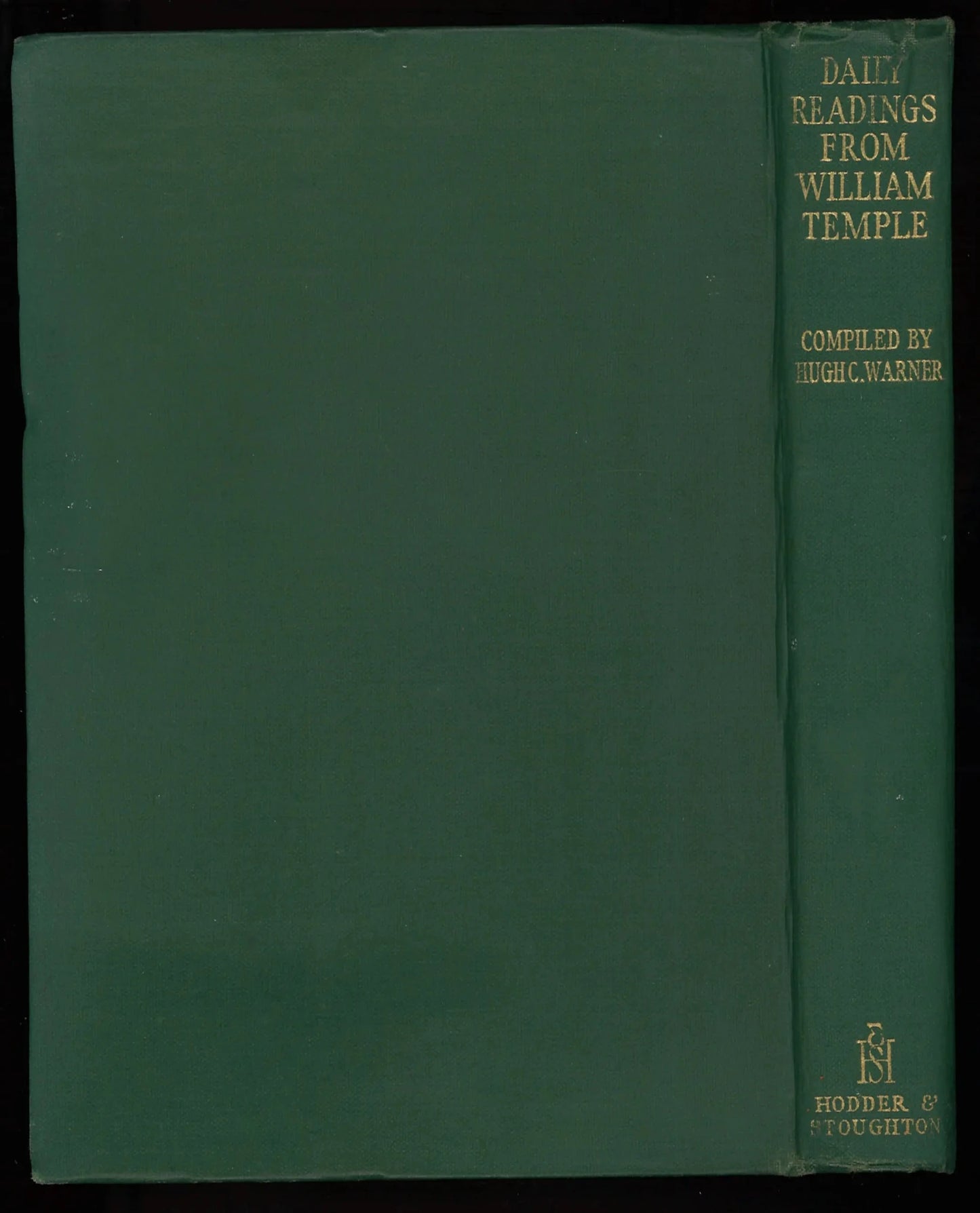 Daily Readings from William Temple - The Bookstore