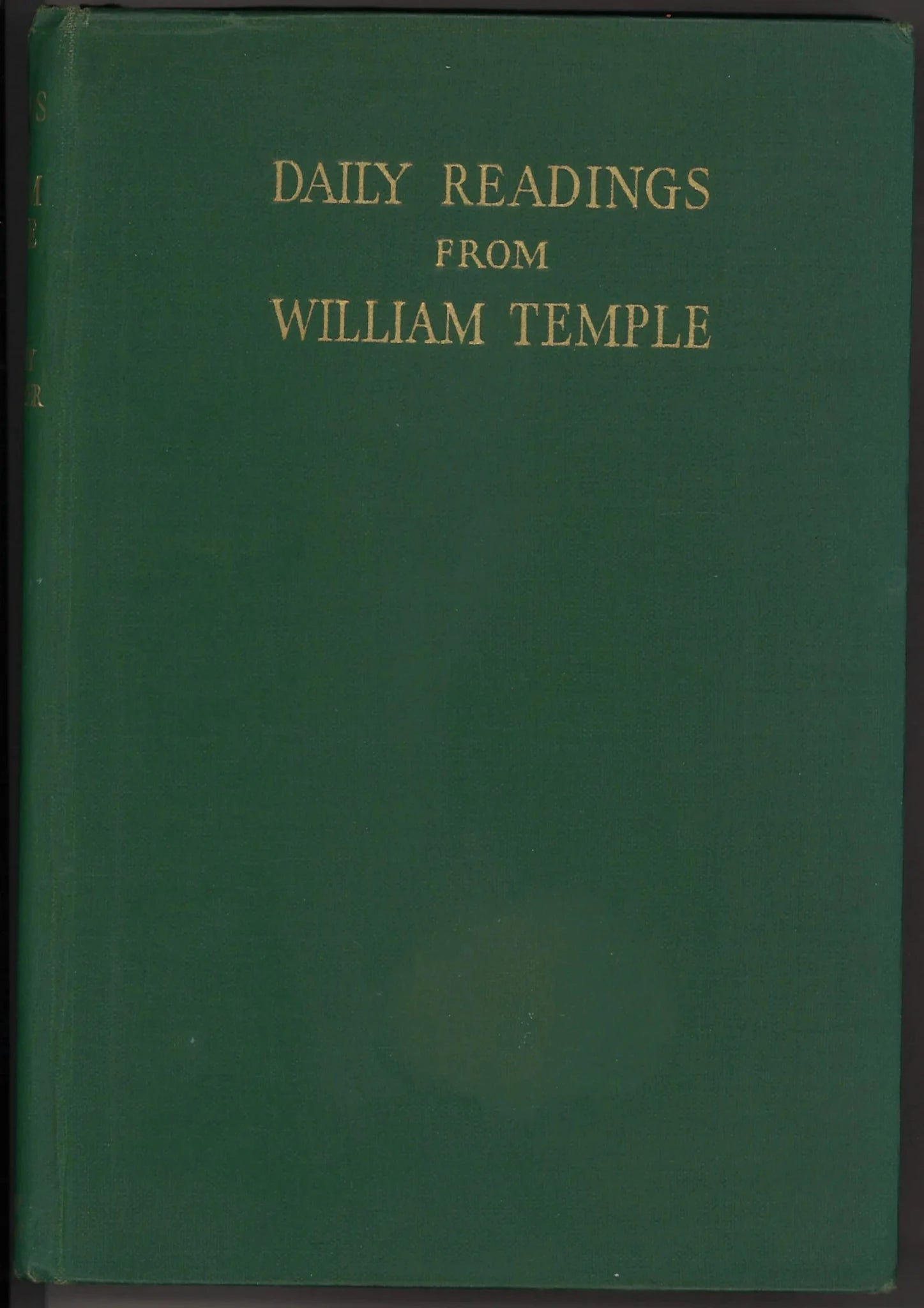 Daily Readings from William Temple - The Bookstore