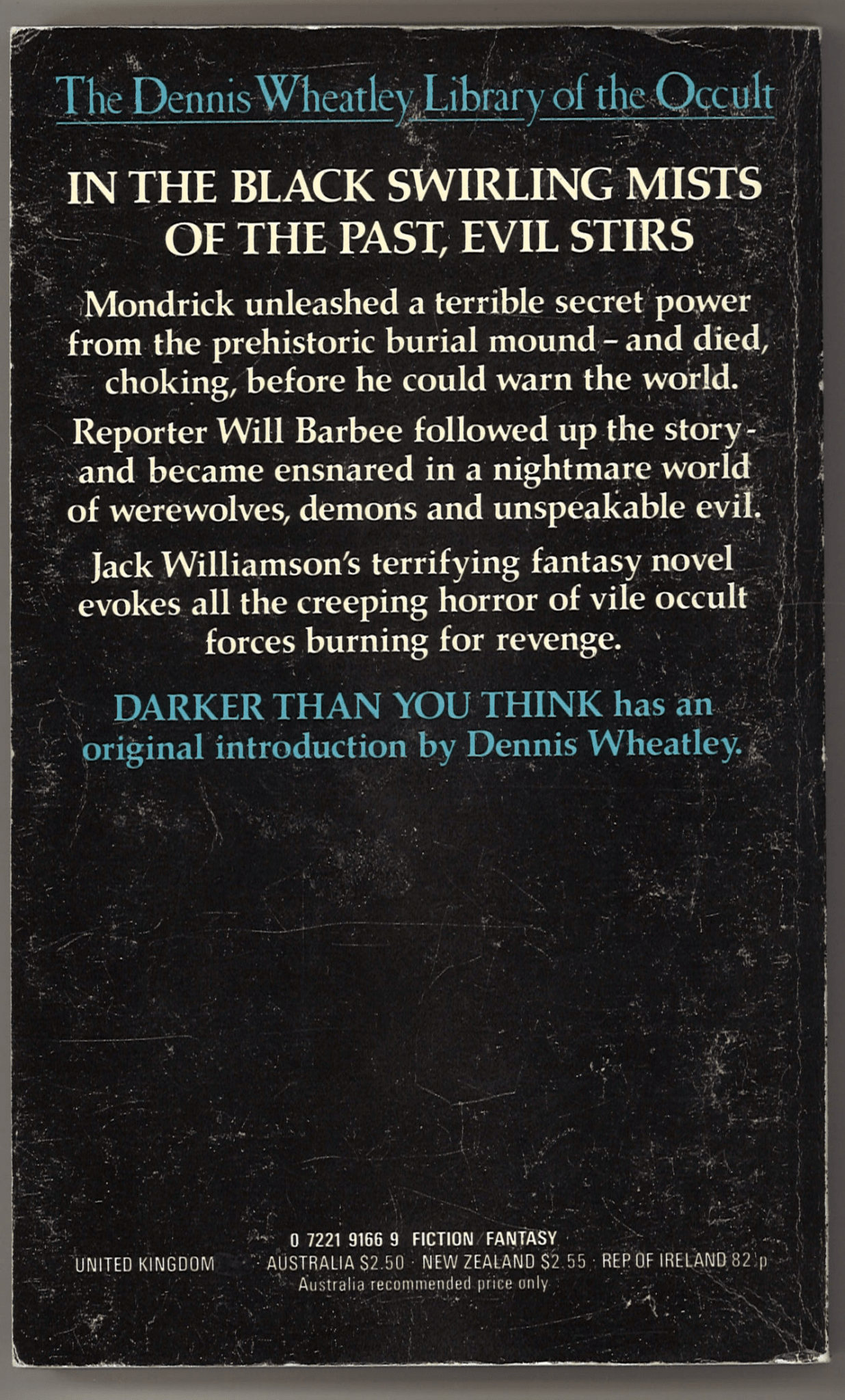 Darker Than You Think: The Classic Novel of Occult Terror (1976) - The Bookstore