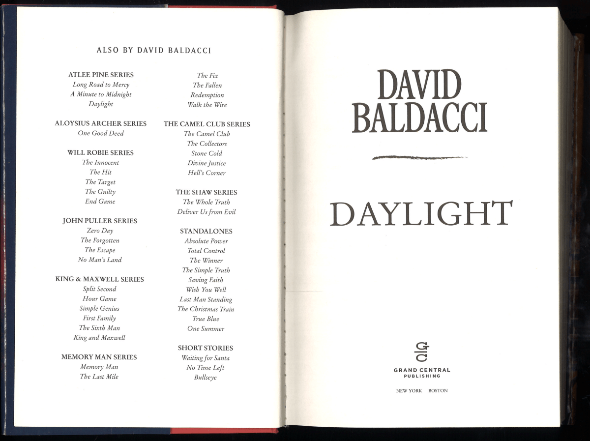 Daylight (An Atlee Pine Thriller, 3) - The Bookstore