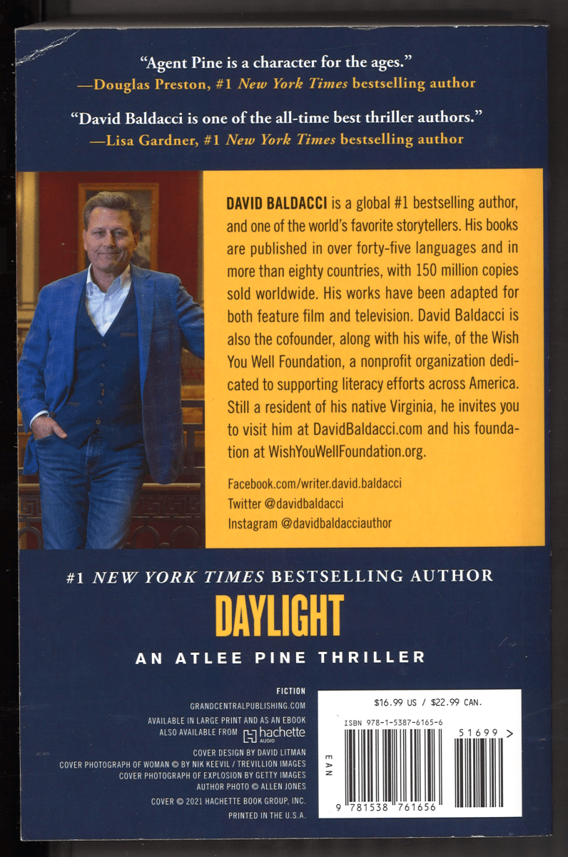 Daylight (An Atlee Pine Thriller, 3) - The Bookstore