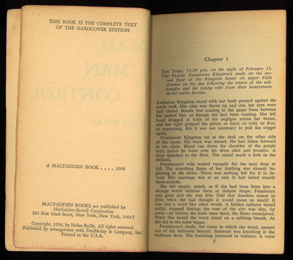 Dead Man Control (1964) - The Bookstore