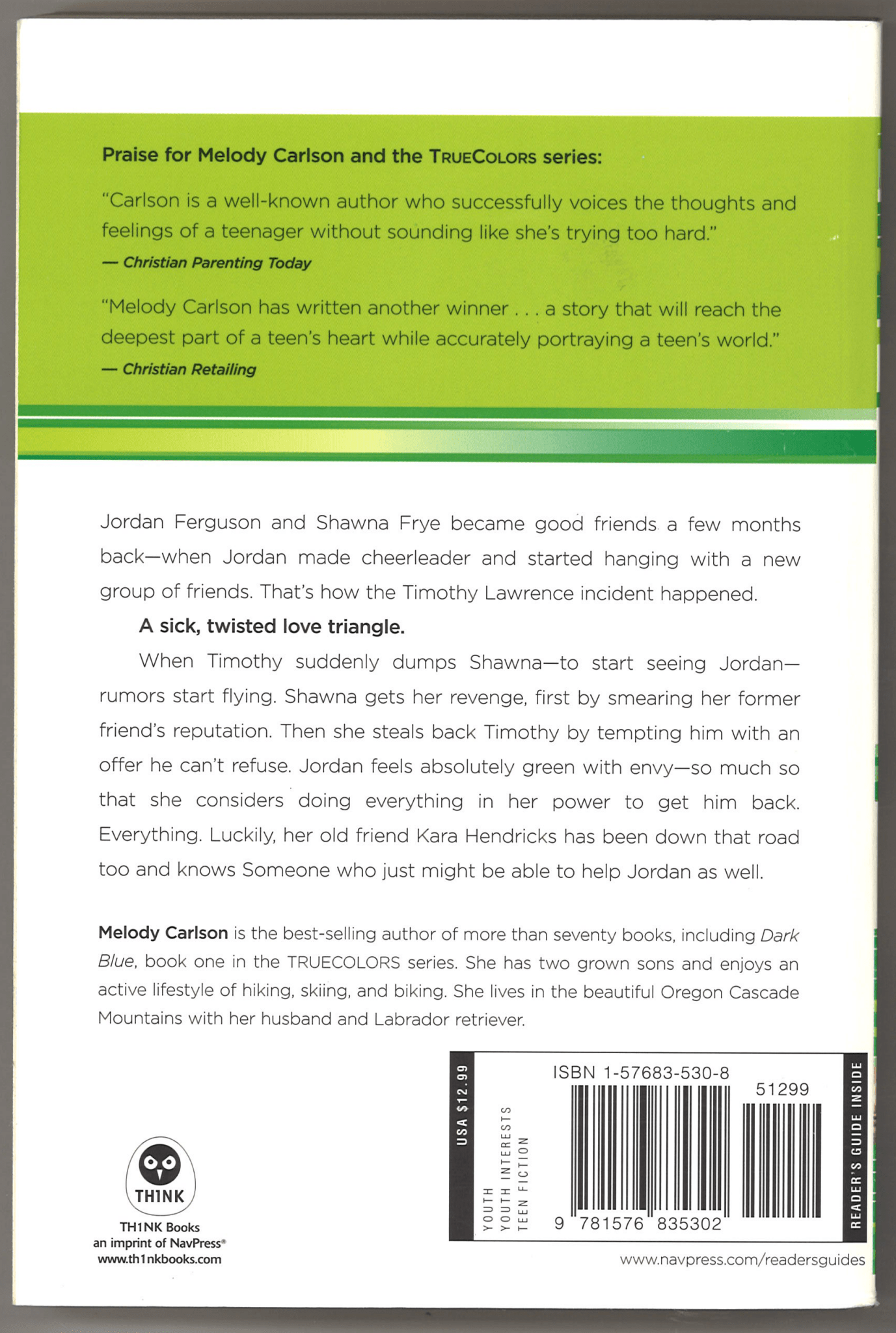 Deep Green: Color Me Jealous (True Colors Series 2) - The Bookstore