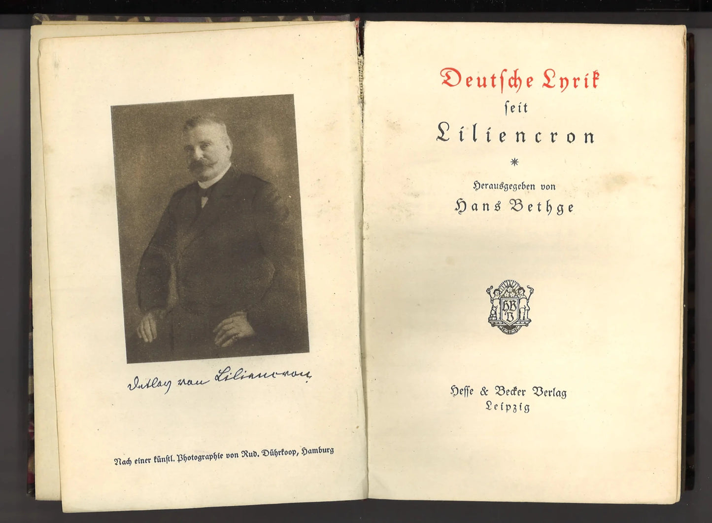 Deutsche Lyrik seit Liliencron - 1921 Edition (German) - The Bookstore
