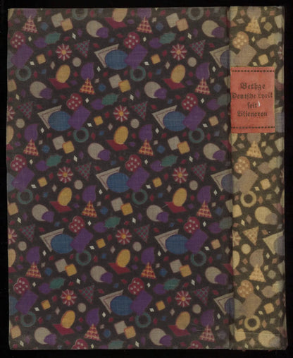 Deutsche Lyrik seit Liliencron - 1921 Edition (German) - The Bookstore