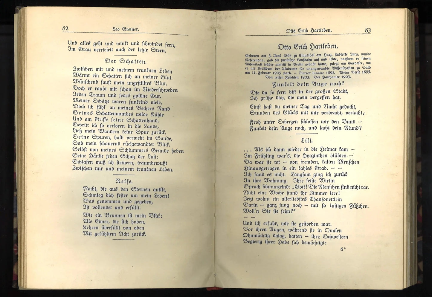 Deutsche Lyrik seit Liliencron - 1921 Edition (German) - The Bookstore