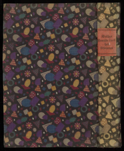 Deutsche Lyrik seit Liliencron - 1921 Edition (German)