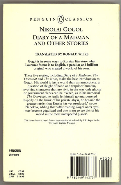 Diary of a Madman and Other Stories