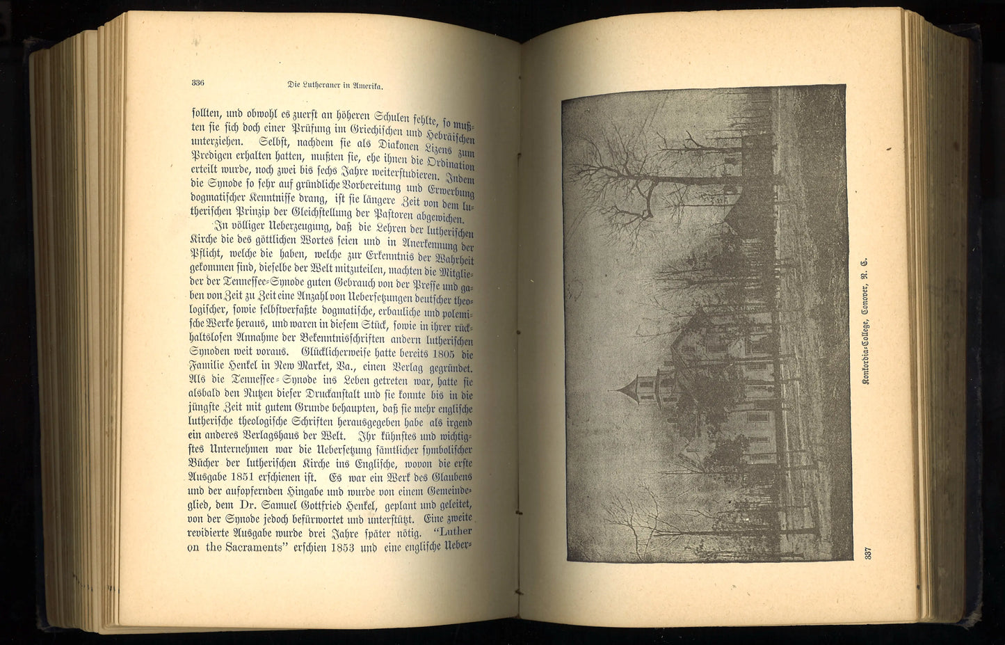 Die Lutheraner in Amerika by Edmund Jakob Wolf, 1891 First German Edition