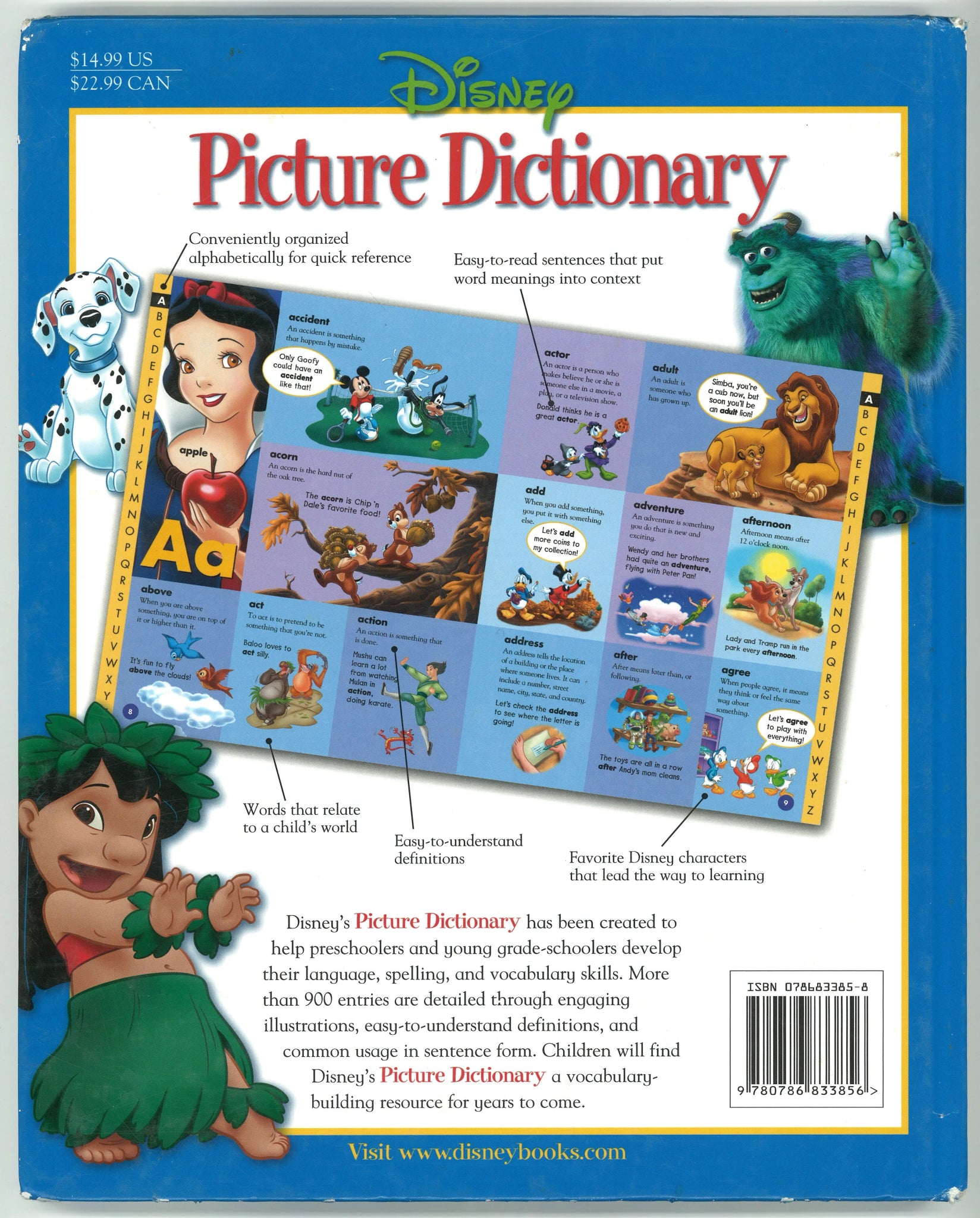 Disney Picture Dictionary - The Bookstore