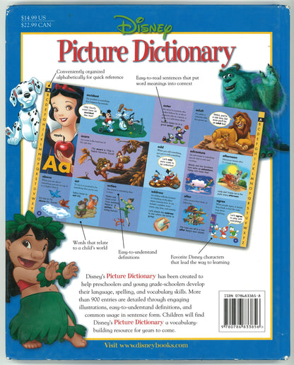 Disney Picture Dictionary - The Bookstore