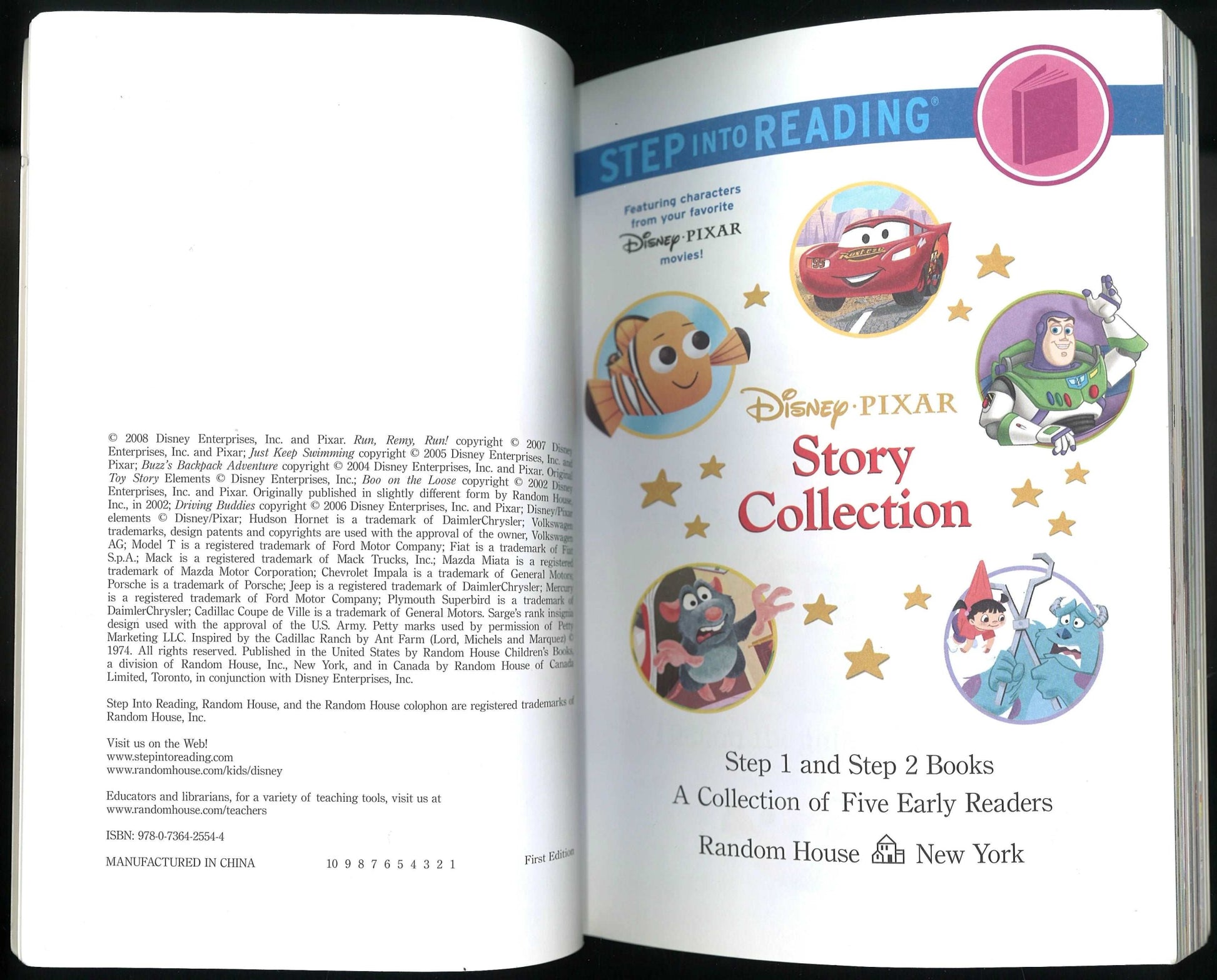 Disney/Pixar Story Collection (Step into Reading: 5 Early Readers) - The Bookstore