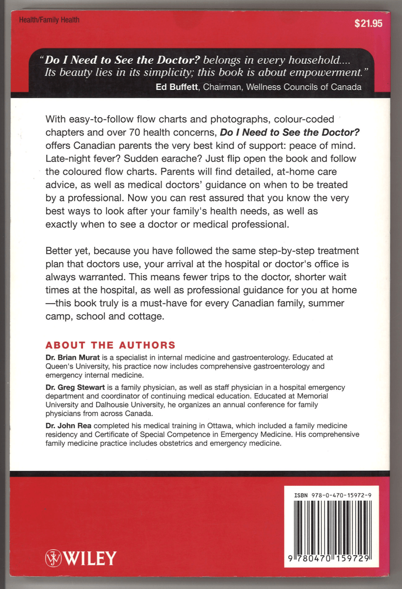 Do I Need to See the Doctor? The Home-Treatment Encyclopedia - The Bookstore