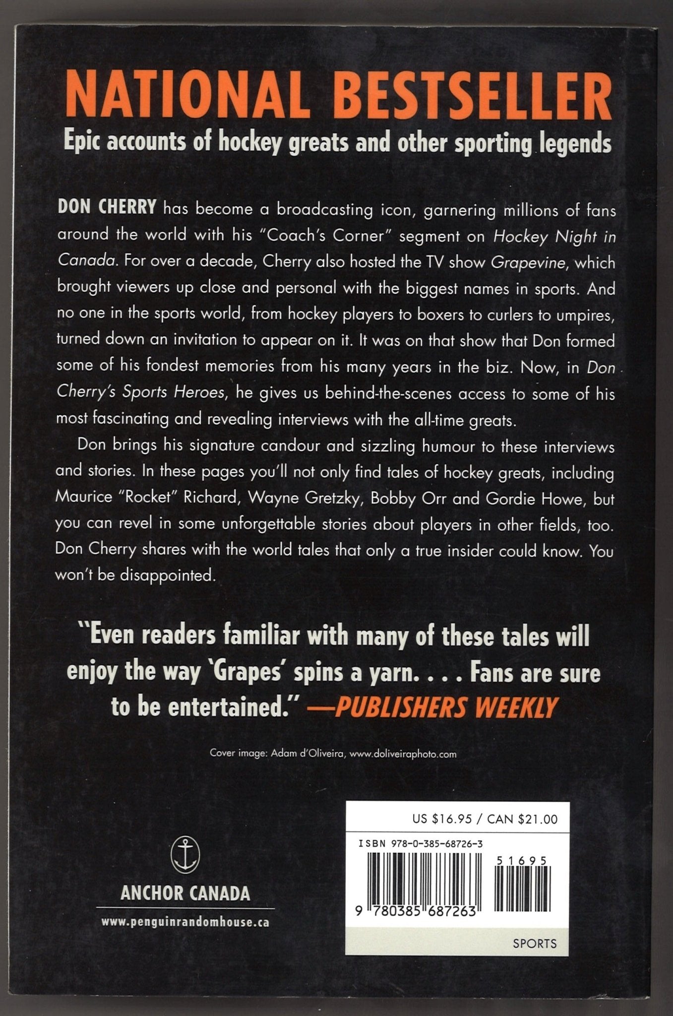 Don Cherry's Sports Heroes - The Bookstore