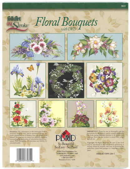 Donna Dewberry: Flora Bouquets with DVD (FolkArt® One Stroke™ series) 9837 - The Bookstore