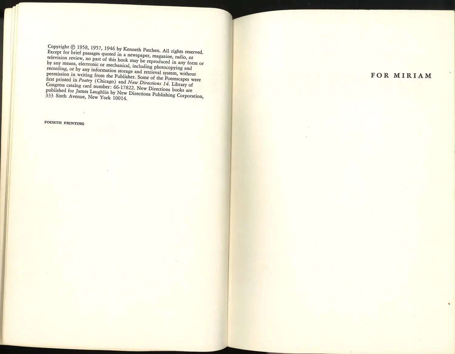 Doubleheader by Kenneth Patchen - The Bookstore
