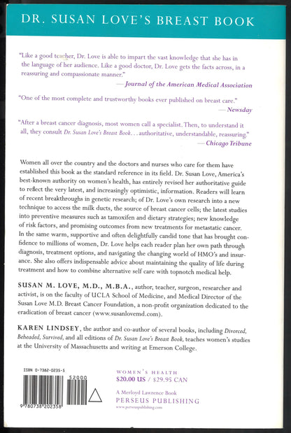 Dr. Susan Love's Breast Book - 3rd Edition