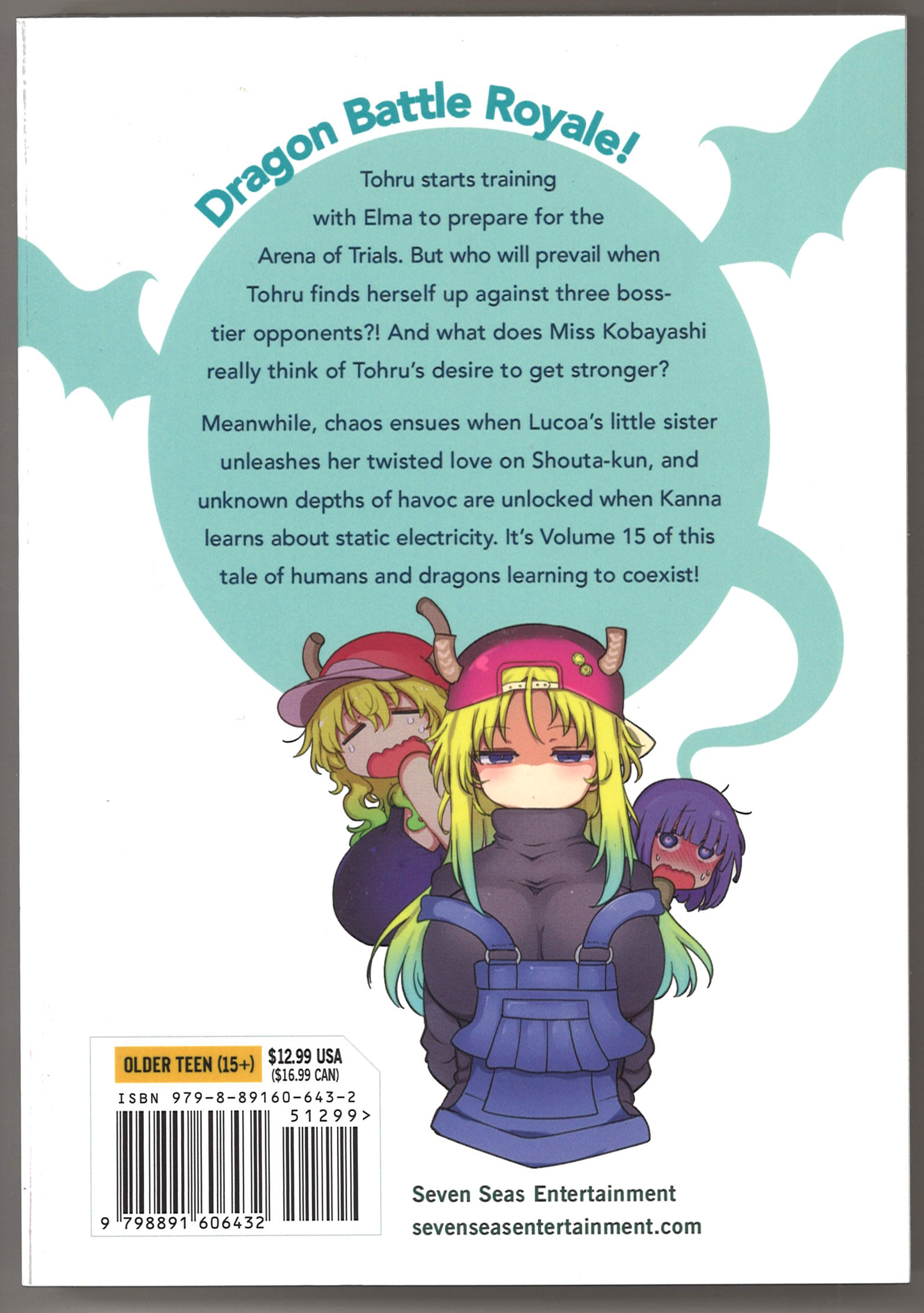 Miss Kobayashi's Dragon Maid Vol. 15