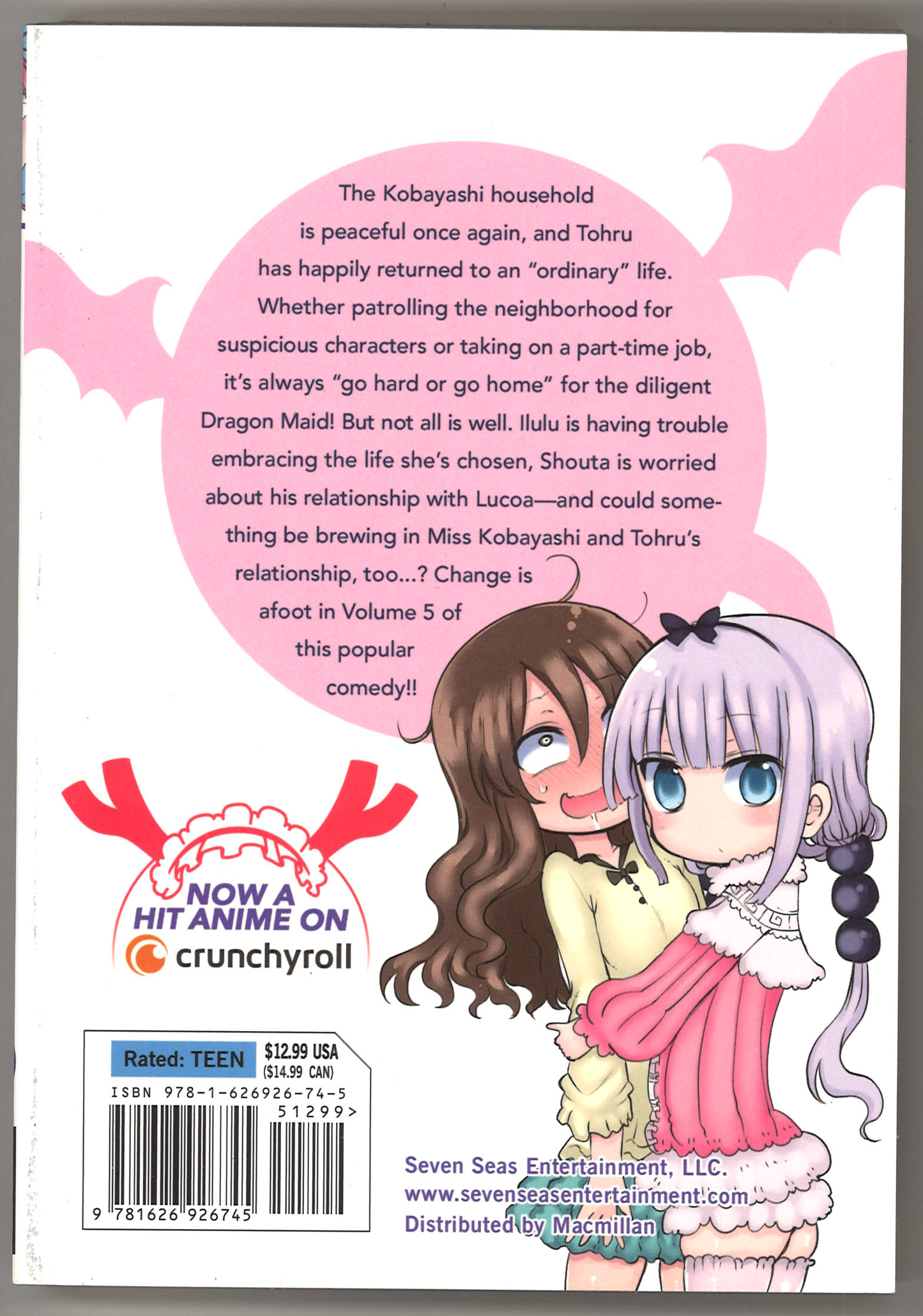Miss Kobayashi's Dragon Maid Vol. 5