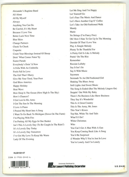 E-Z Play Today: The Irving Berlin Collection (#306) Irving Berlin