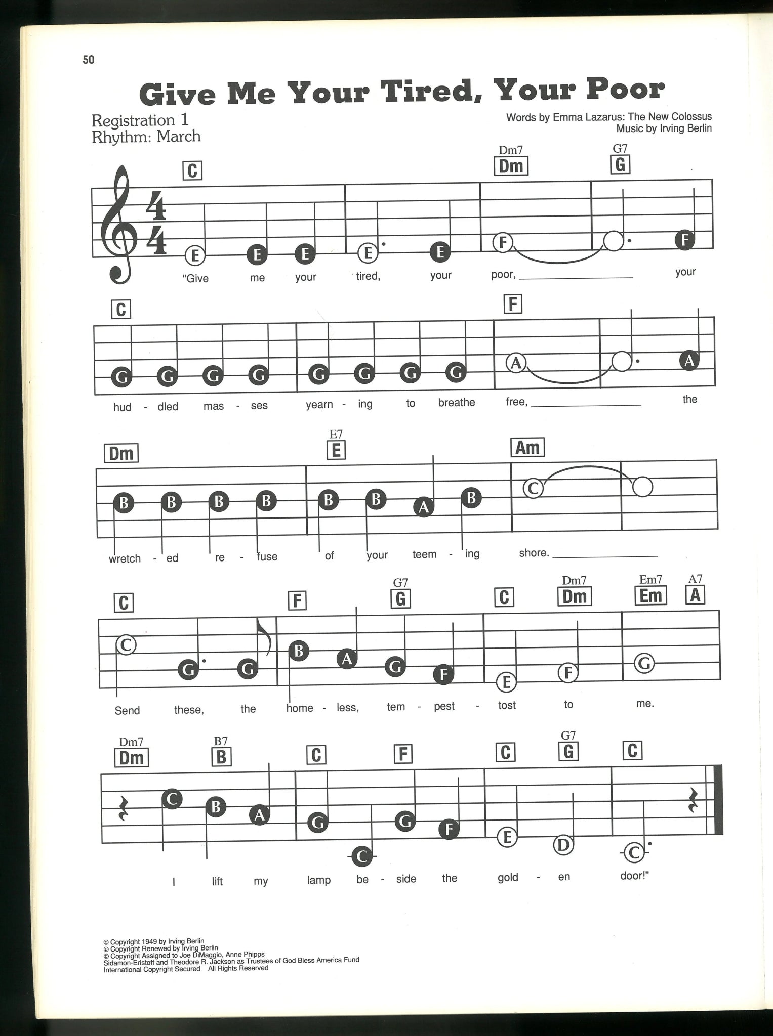 E-Z Play Today: The Irving Berlin Collection (#306) Irving Berlin