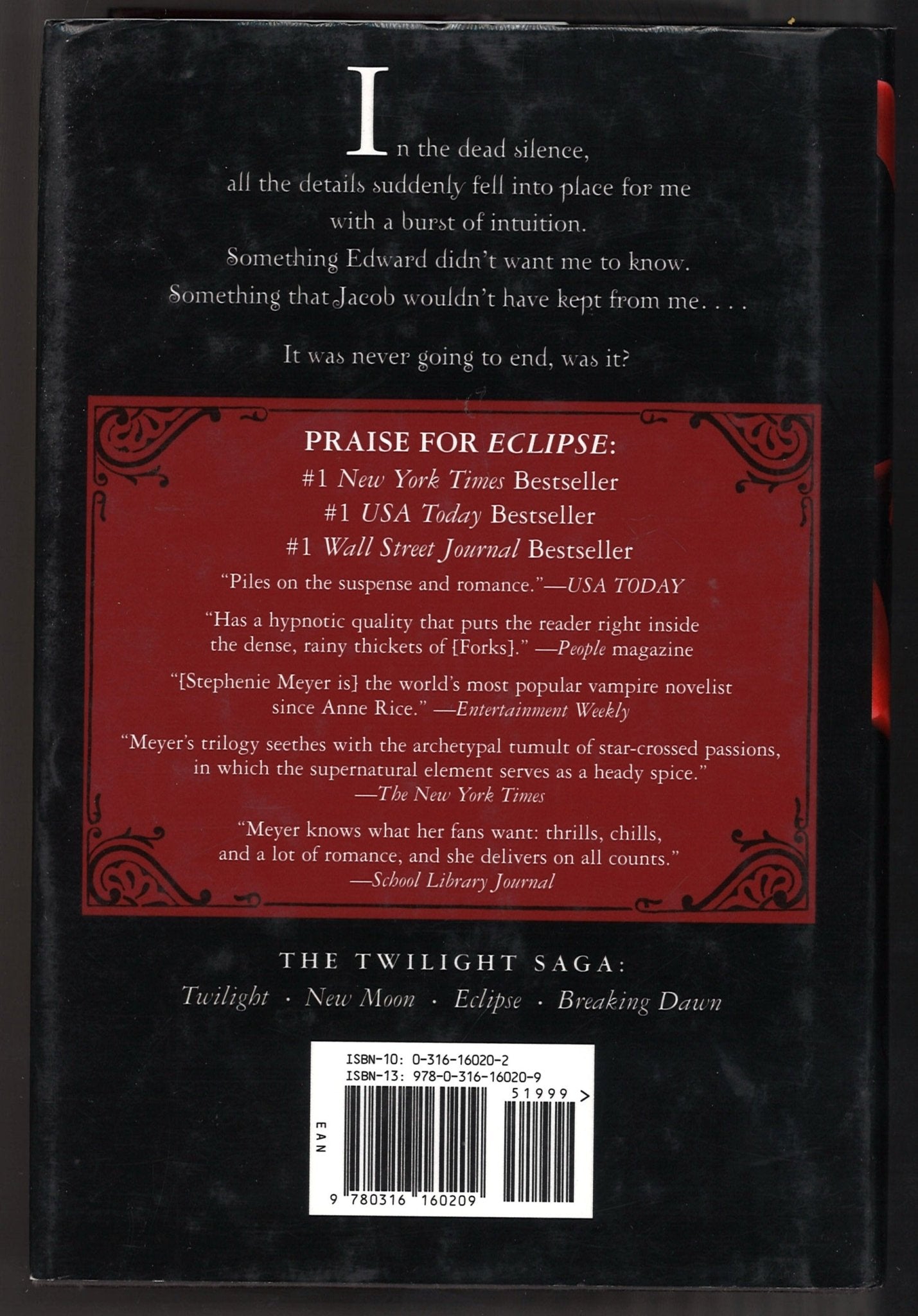 Eclipse (The Twilight Saga, Book 3) - The Bookstore
