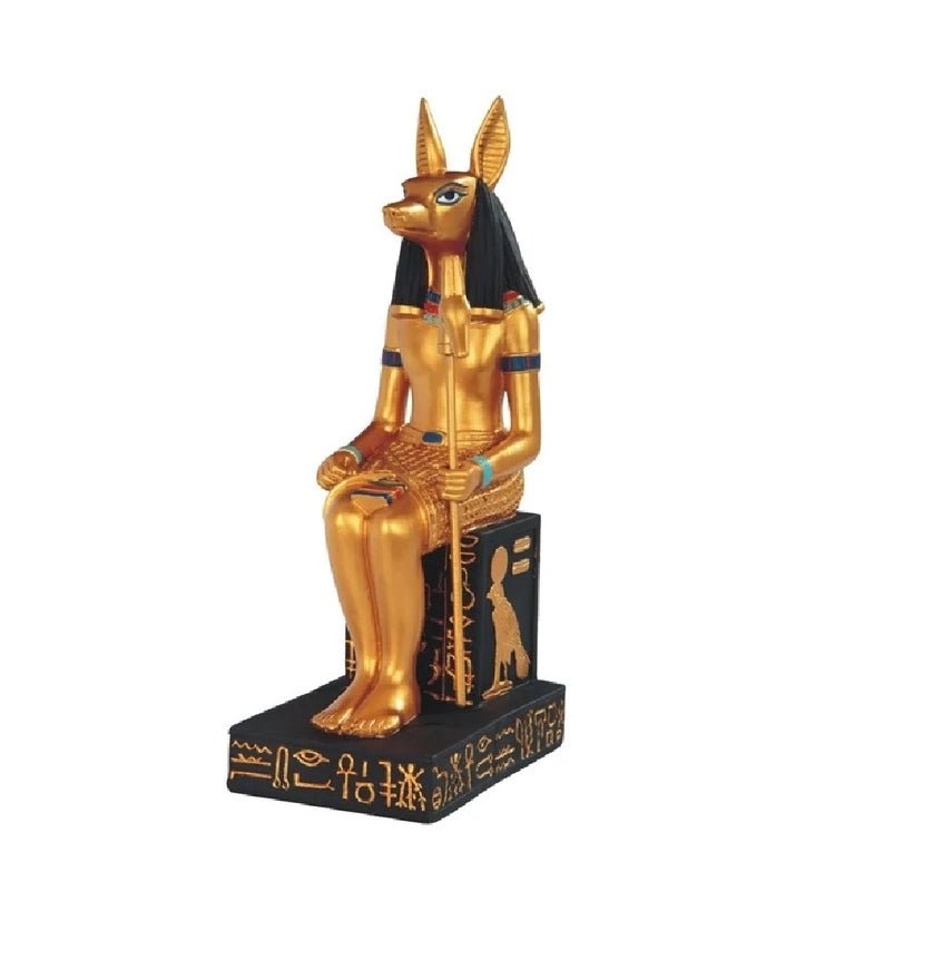 Egyptian Deity Anubis Figurine - The Bookstore