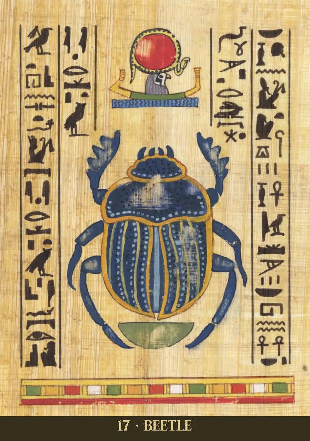 Egyptian Sacred Animals Oracle Cards - The Bookstore