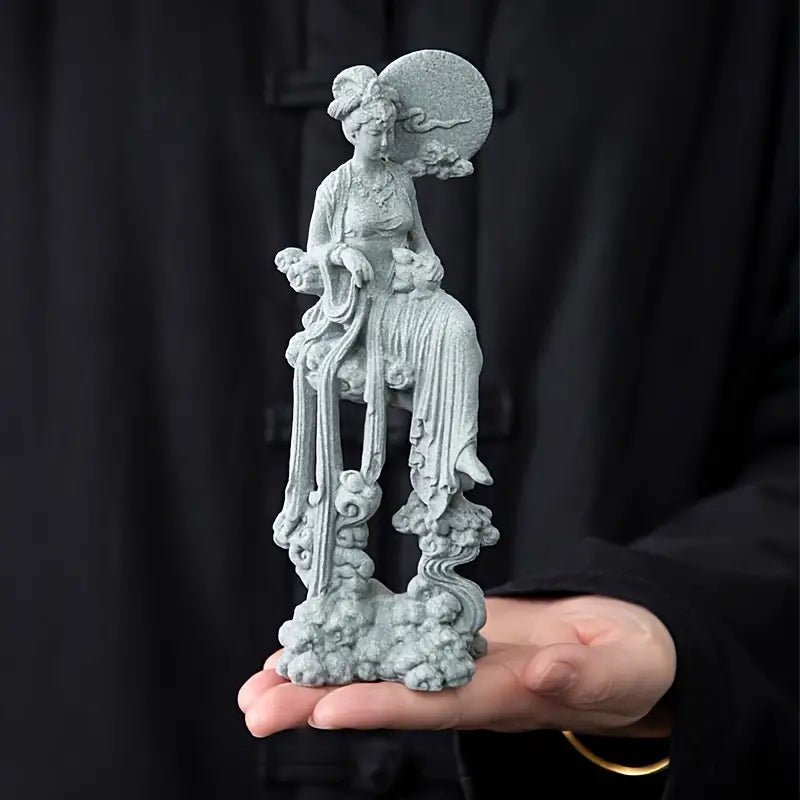 Elegant Chang'E Fairy Statue - The Bookstore