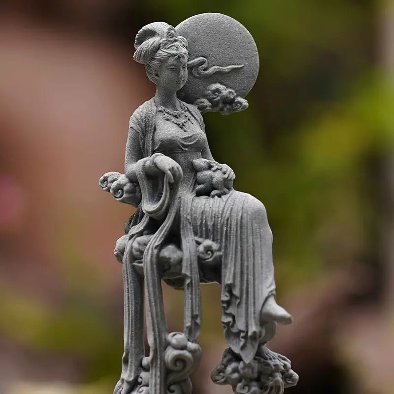 Elegant Chang'E Fairy Statue - The Bookstore