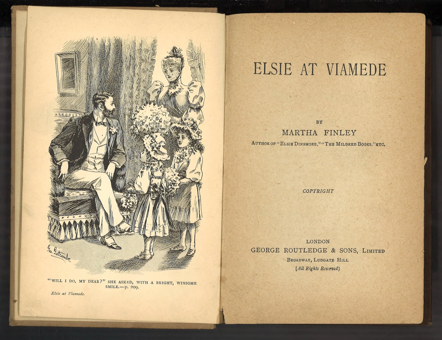 Elsie at Viamede (The Elsie Books, 18) - The Bookstore
