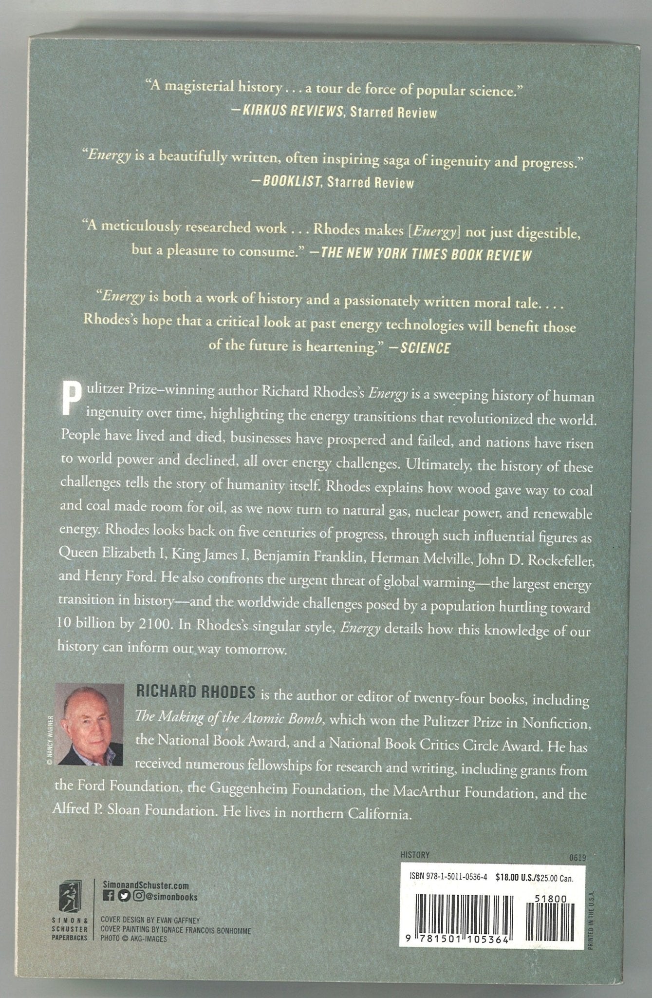 Energy: A Human History - The Bookstore