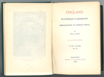 England: Picturesque and Descriptive Volume II - The Bookstore