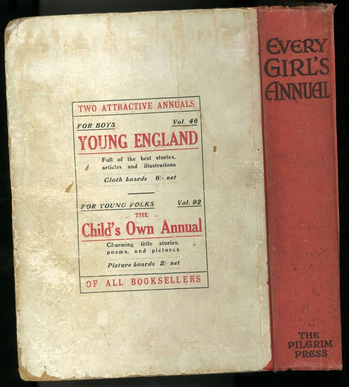 Every Girl's Annual: Stories of School Adventure and Sport (Volume 4) The Pilgrim's Press