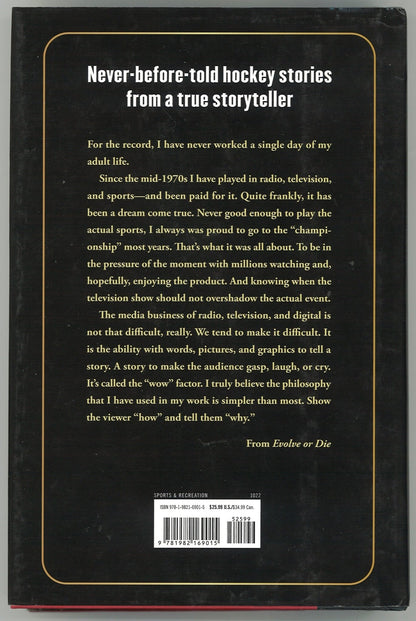 Evolve or Die: Hard - Won Lessons from a Hockey Life - The Bookstore